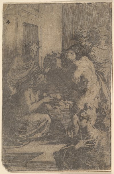 La Natividad, ca. 1527-30 de Parmigianino