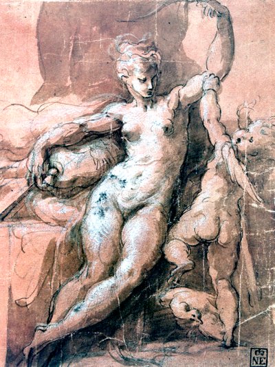 Venus y el Niño, c1513-1540 de Parmigianino