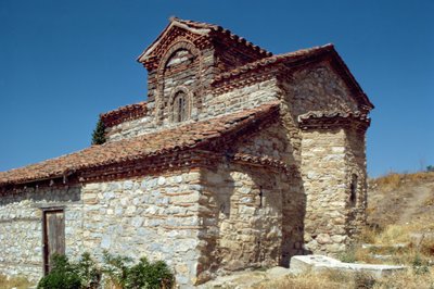 Iglesia de San Constantino y Santa Helena, construida en 1477 de Parthenius