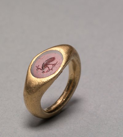 Anillo de pavo real, 1-200 de Parthian
