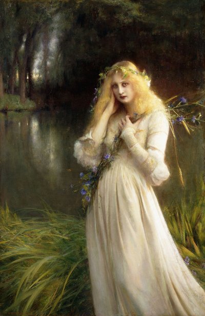 Ofelia, 1909 de Pascal Adolphe Jean Dagnan Bouveret
