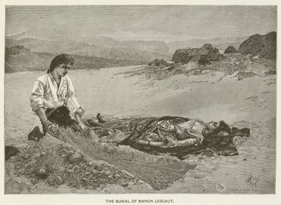 El entierro de Manon Lescaut de Pascal Adolphe Jean Dagnan Bouveret