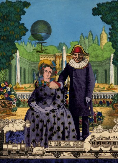 Una pareja de jardín llena de fantasía de Pascal Bouchet-Spiegel