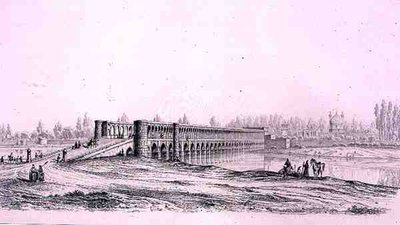 Puente Allah Verdi Khan, en Isfahan, de 