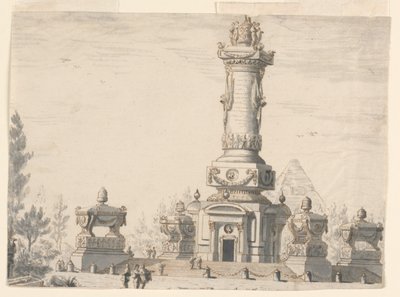 Diseño para un escenario: Un cementerio de Pasquale Canna