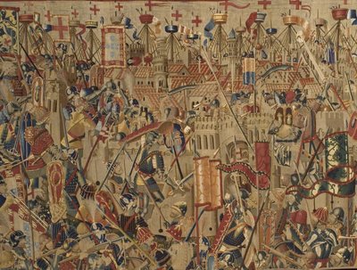Los tapices de Pastrana, manufactura de Tournai, probablemente del taller de Passchier Grenier, c.1471 - 1475 (tapiz) de Pasquier (workshop of) Grenier