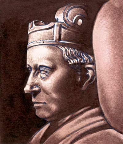 Carlos VI de Francia de Pat (1907-95) Nicolle
