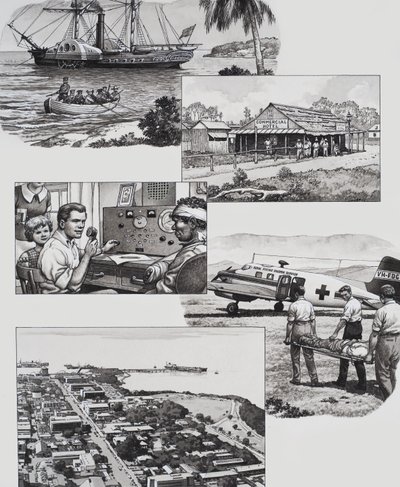 Darwin, Australia de Pat (1907-95) Nicolle