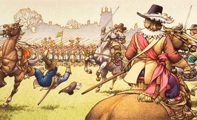 La batalla de Turnham Green de Pat (1907-95) Nicolle
