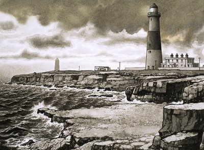 Cabos británicos famosos: Portland Bill de Pat (1907-95) Nicolle