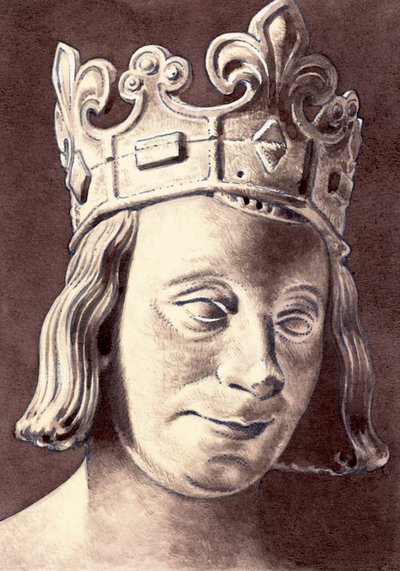 Retrato de Carlos V de Francia de Pat (1907 95) Nicolle