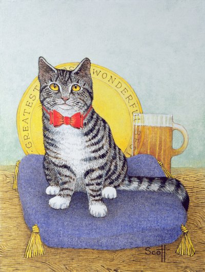 Mr Wonderful (óleo sobre lienzo) de Pat Scott