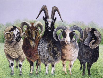 Ramificaciones (acrílico sobre percal) de Pat Scott
