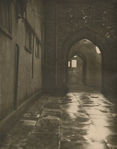 Arco al Tribunal del Abad en la Abadía de Westminster, c1935 de Paterson