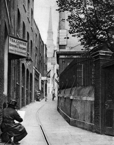 Huggin Lane, Londres, 1926-1927 de Paterson