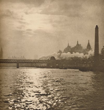 Donde el Camino de Hierro a Dover Cruza el Río, c1935 de Paterson