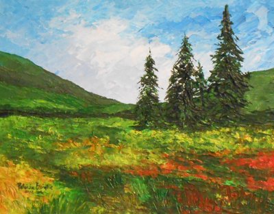 Bajando el valle, 2012 de Patricia Brintle
