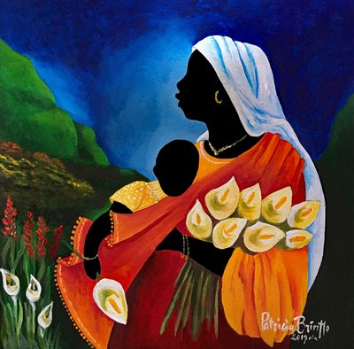 Madonna y niño - Ternura de Patricia Brintle