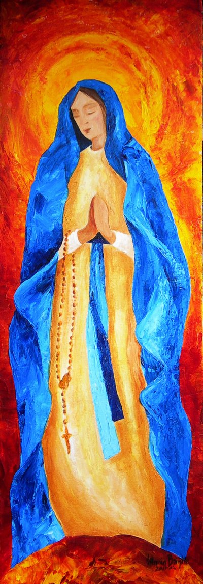 Virgen del Rosario, 2011 de Patricia Brintle