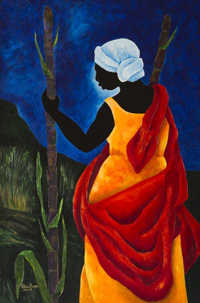 Al campo de caña de azúcar, 2013 de Patricia Brintle