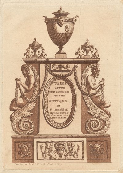 Página de título de Patrick Begbie