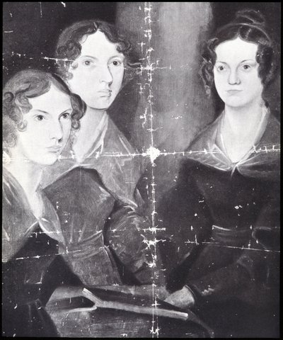 Las hermanas Brontë de Patrick Branwell (after) Bronte