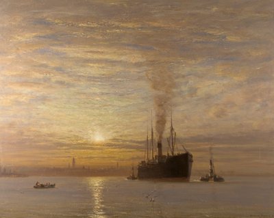 De vuelta al Clyde - Atardecer de Patrick Downie