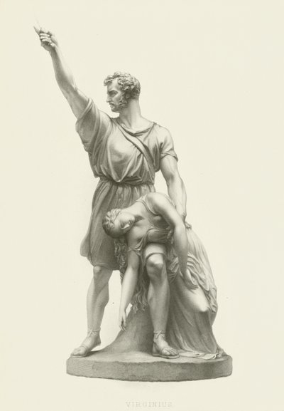 Virginius y su hija de Patrick MacDowell