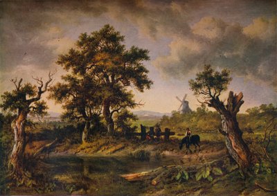 Una vista en Surrey, c. 1797-1831, 1919 de Patrick Nasmyth