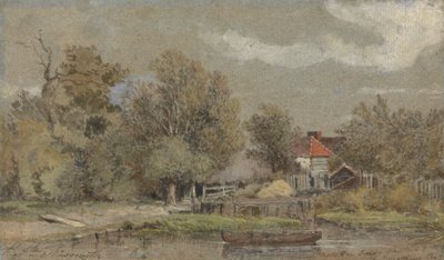 Battersea Fields, Pintado para Charles Matthews, Esq. de Patrick Nasmyth