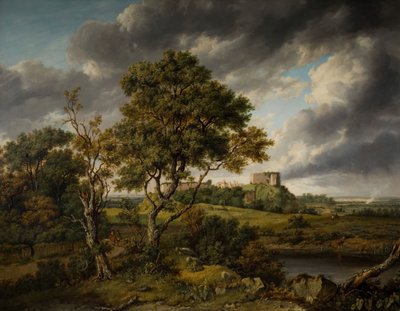 Castillo de Carisbrooke, Isla de Wight de Patrick Nasmyth