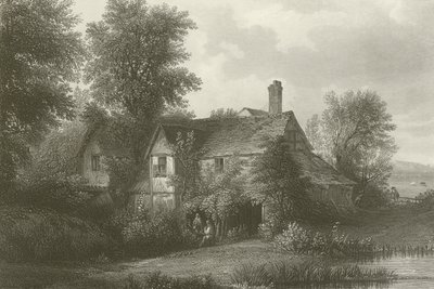 Cabaña en Old Hyde Park, Londres de Patrick Nasmyth