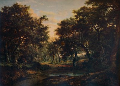 El borde del bosque, c1824 de Patrick Nasmyth