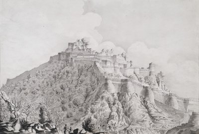 Ciudadela de la fortaleza de la colina de Komulmer de Patrick Waugh