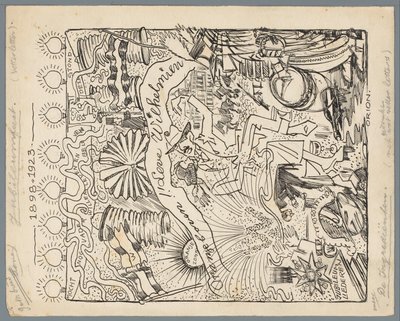 25 aniversario del gobierno de Guillermina Celebración del jubileo 1898-1923 (título sobre objeto) de Patricq Kroon (signed by artist)