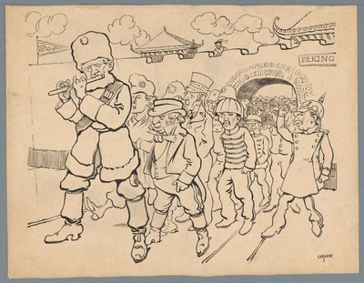 Rusia atrae a países fuera de China de Patricq Kroon (signed by artist)