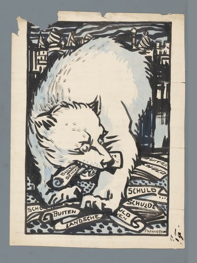 cerveza rusa de Patricq Kroon (signed by artist)