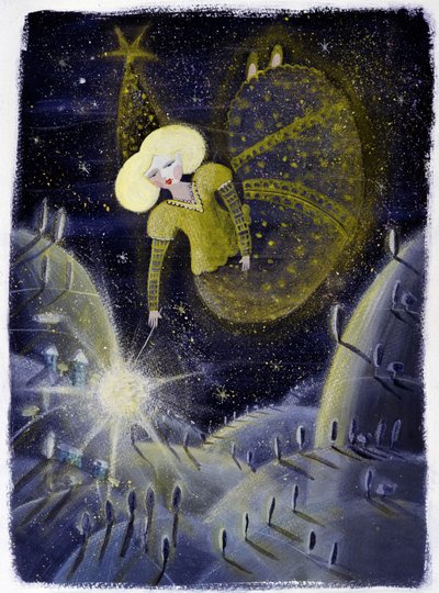 Hada - ilustración de Patrizia La Porta de Patrizia La Porta