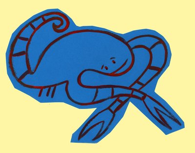 Horóscopo: el signo del escorpión. Ilustración de P. La Porta. de Patrizia La Porta