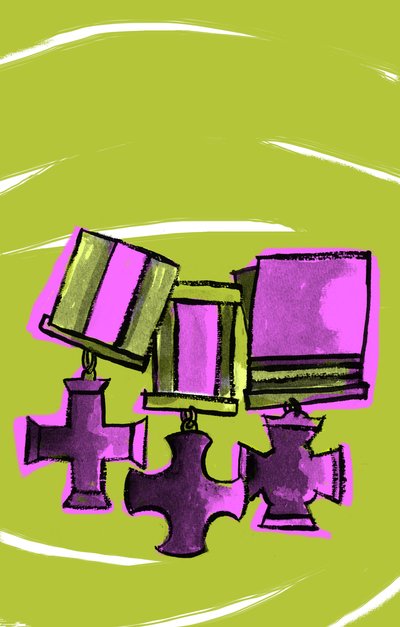 Medallas, 2021 (Digital) de Patrizia La Porta