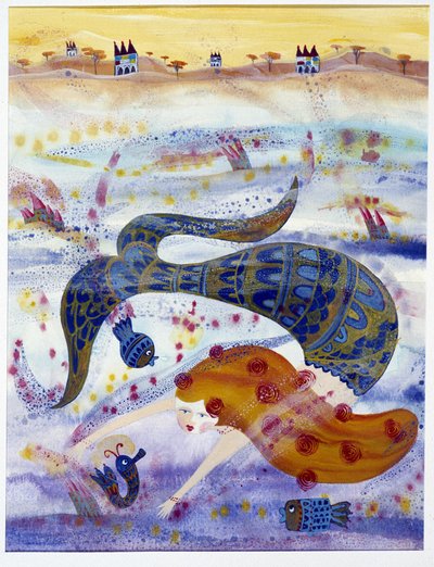 Sirena - ilustración de Patrizia La Porta de Patrizia La Porta