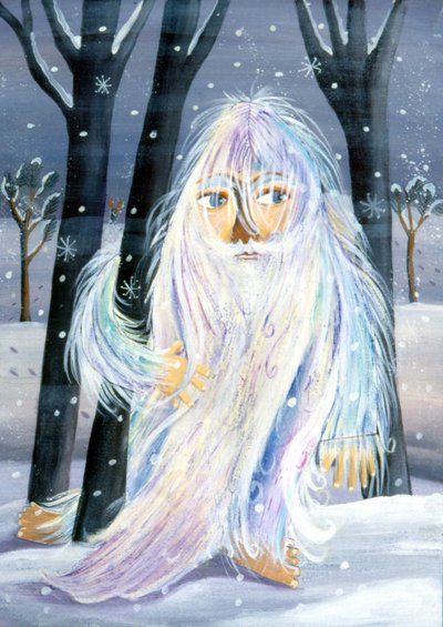 Yeti - Ilustración de Patrizia La Porta, 2000. de Patrizia La Porta