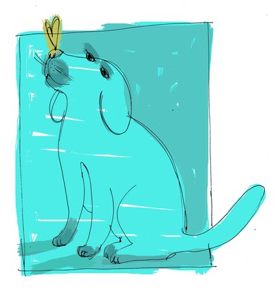 perro, 2000 (Digital) de Patrizia La Porta