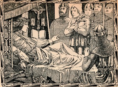 Muerte del Rey Ricardo I, 1902 de Patten Wilson