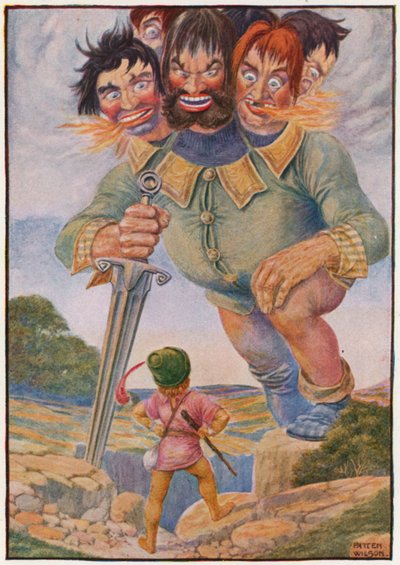 "Lucharé contigo," dijo Billy (litografía en color) de Patten Wilson