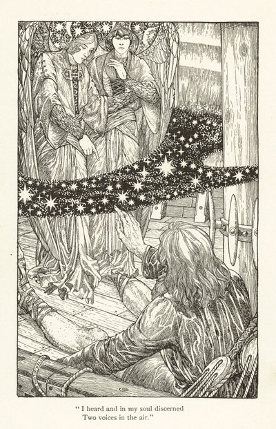 Rime of the Ancient Mariner (grabado) de Patten Wilson