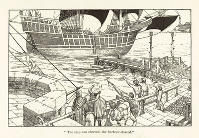 Rime of the Ancient Mariner (grabado) de Patten Wilson