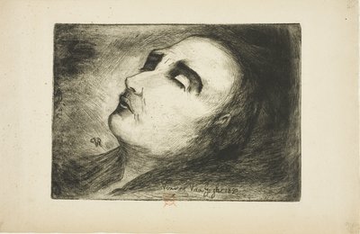 Vincent van Gogh en su lecho de muerte de Paul (1828 1909) Gachet