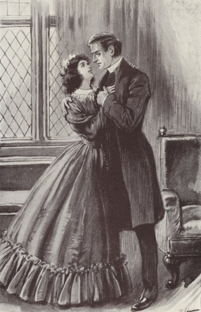Ilustración para Barchester Towers de Anthony Trollope de Paul (after) Hardy