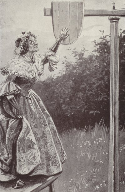 Ilustración para Barchester Towers de Anthony Trollope de Paul (after) Hardy